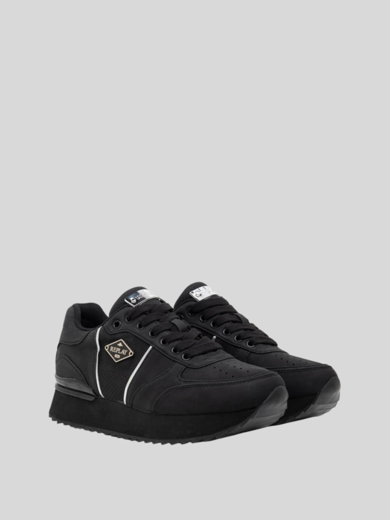 penny metal black sneakers