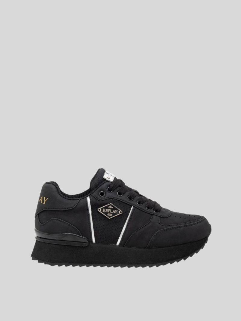 penny metal black sneakers