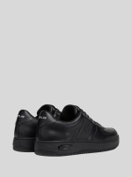 epic m tire black leather shoes