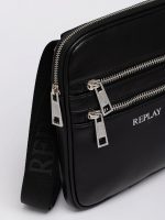 black tote synthetic black bag (copy)