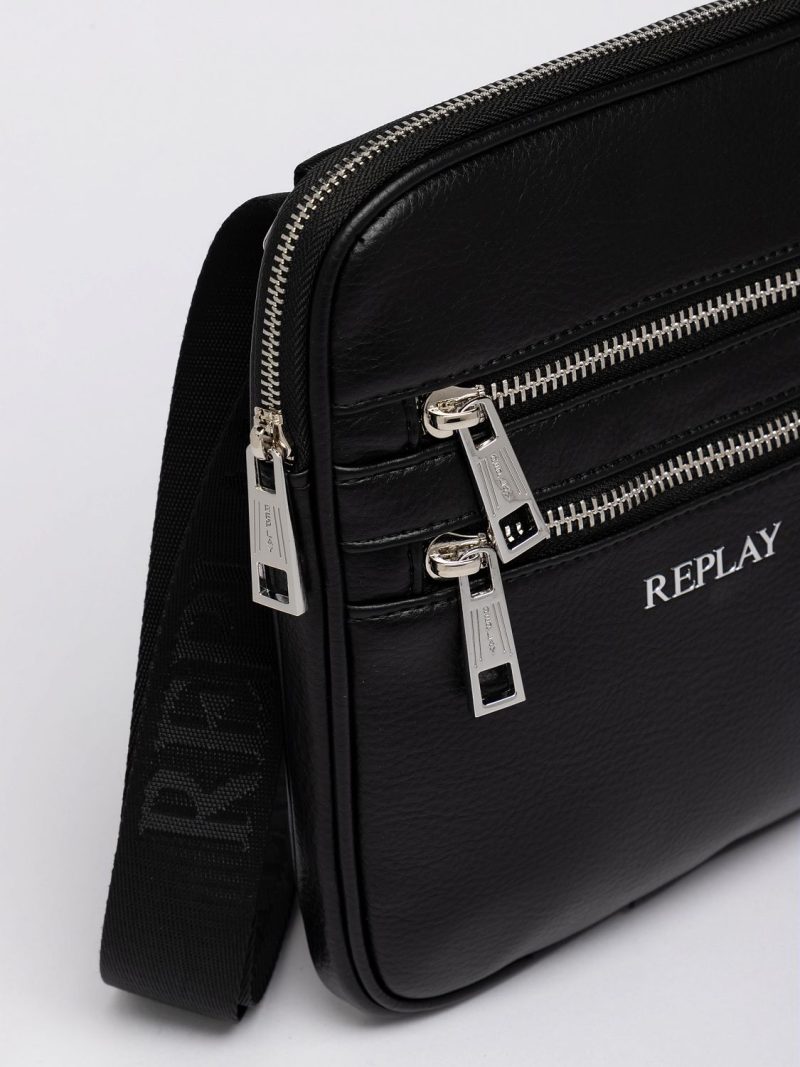 black tote synthetic black bag (copy)