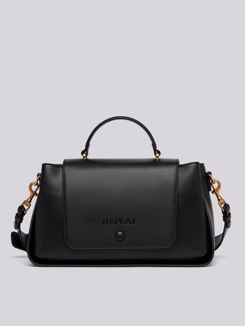 black and nude bucket bag with laces (copy)