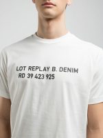 natural white regulablack custom print t shirt (copy)