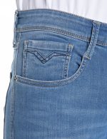 medium blue 10 oz dark indigo power stretch denim slim anbass jeans