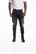 Black Delave 10.5 OZ Black Stretch Denim Coated Blue Super Slim
