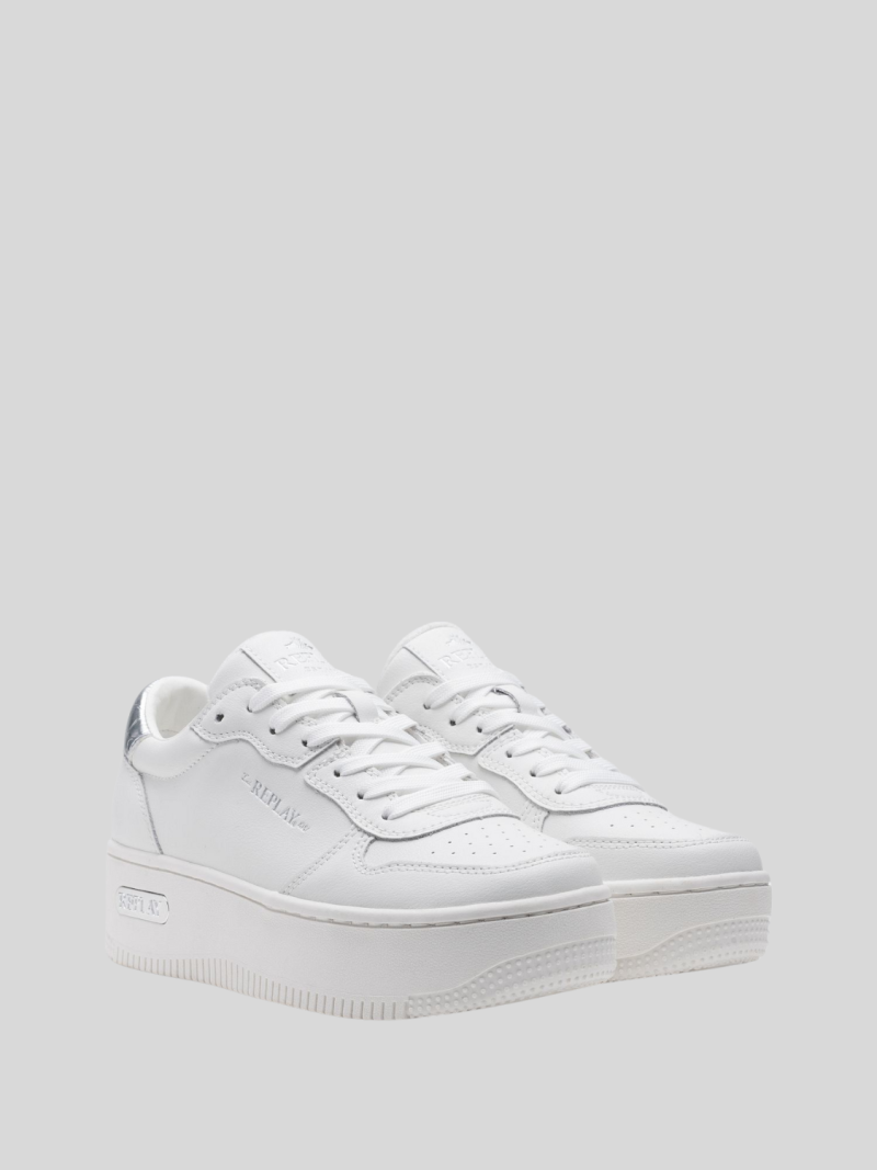 epic high total 3 white sneakers