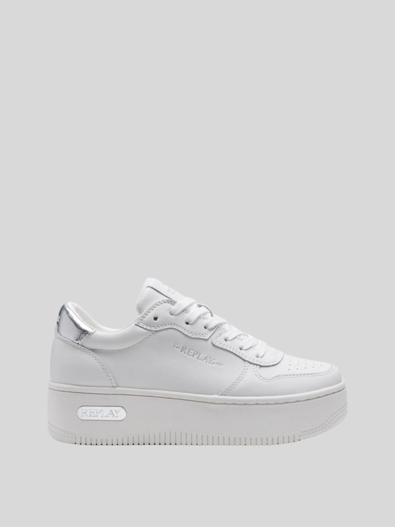 epic high total 3 white sneakers