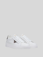 evan class black white sneakers
