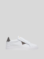 evan class black white sneakers