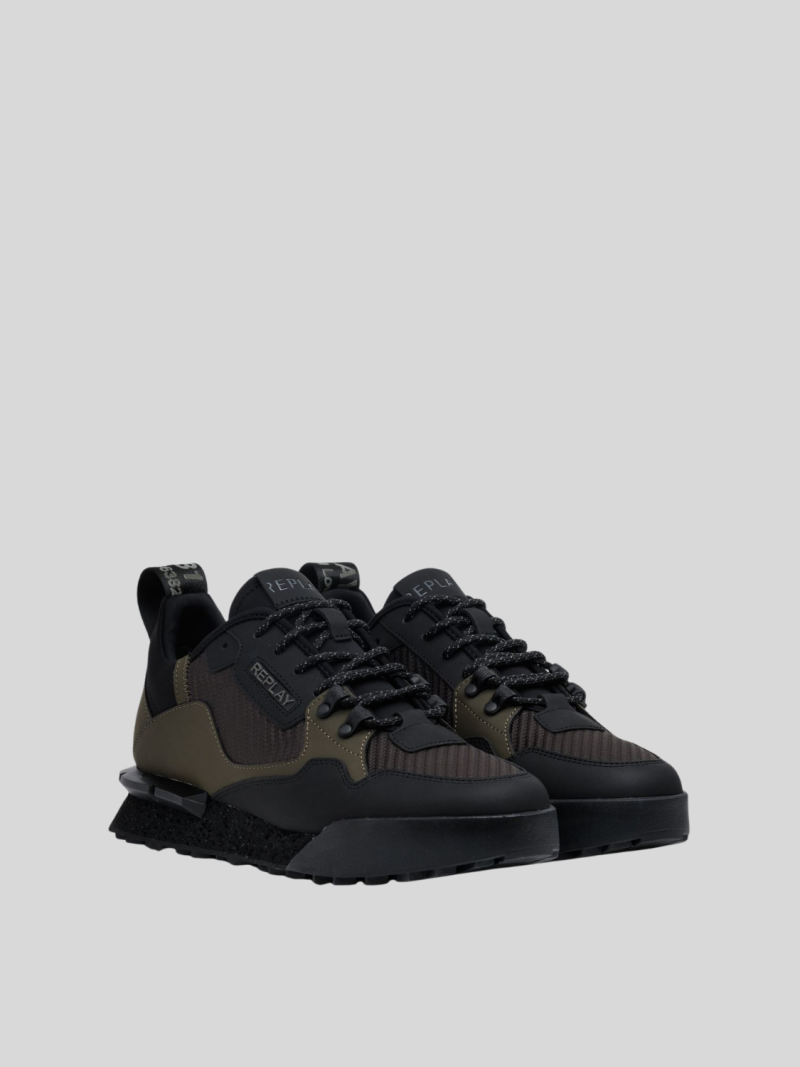 field speed carbon sa mil green black sneakers
