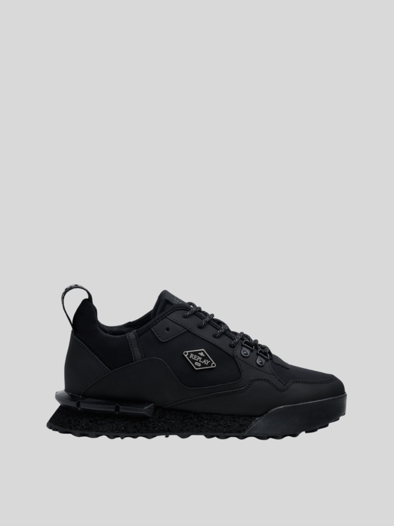 field speed rhombus black sneakers