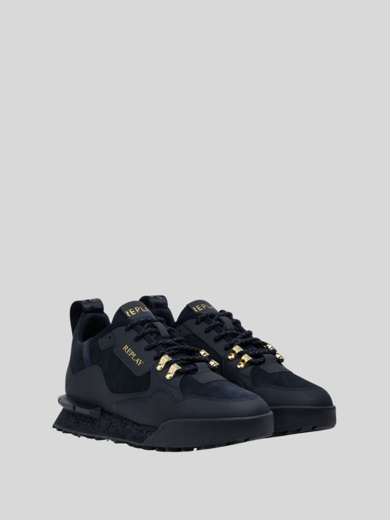 field speed rhombus black sneakers
