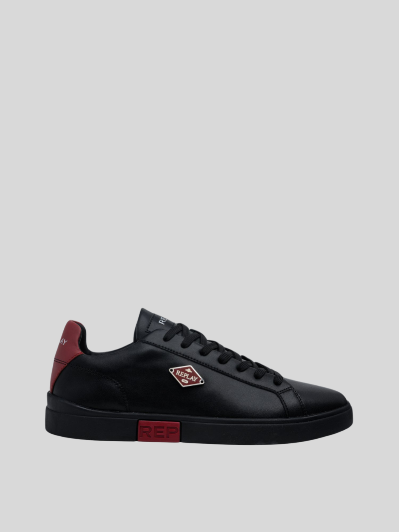 polys m rhombus sa white blue sneakers