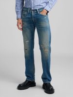 deryck regular fit jeans 12 oz deep indigo cotton denim