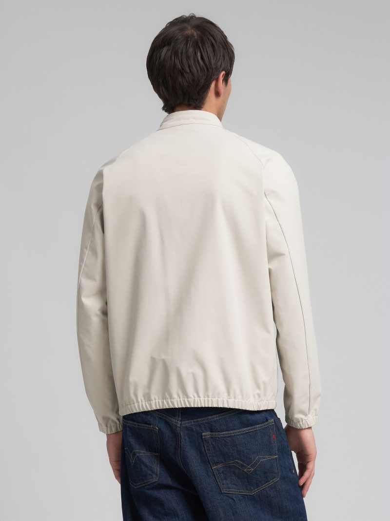 jacket with contrasting details