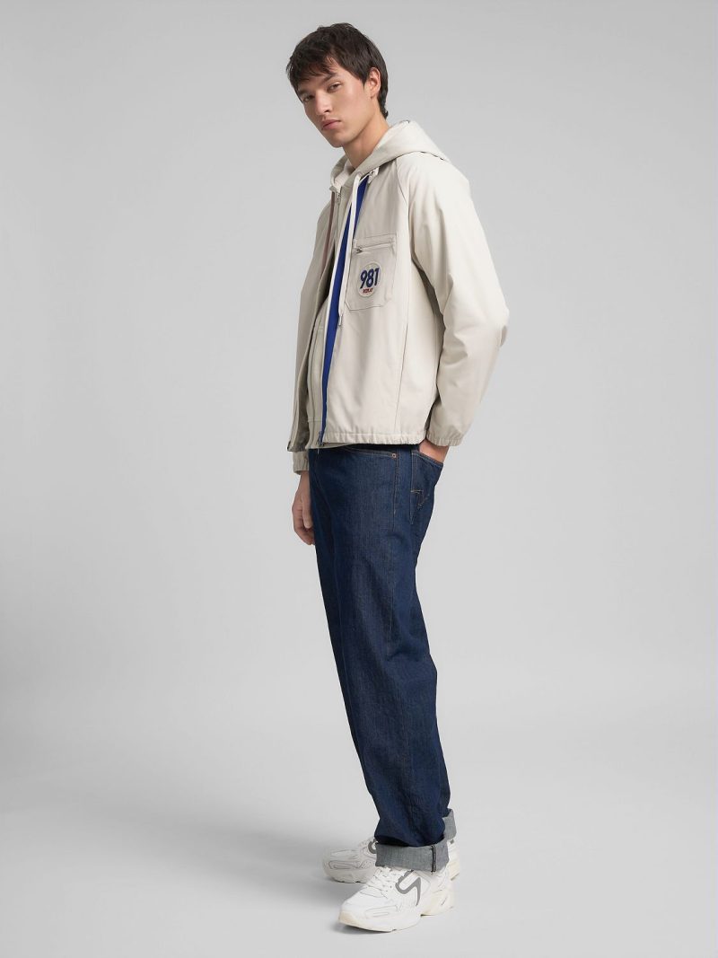 jacket with contrasting details