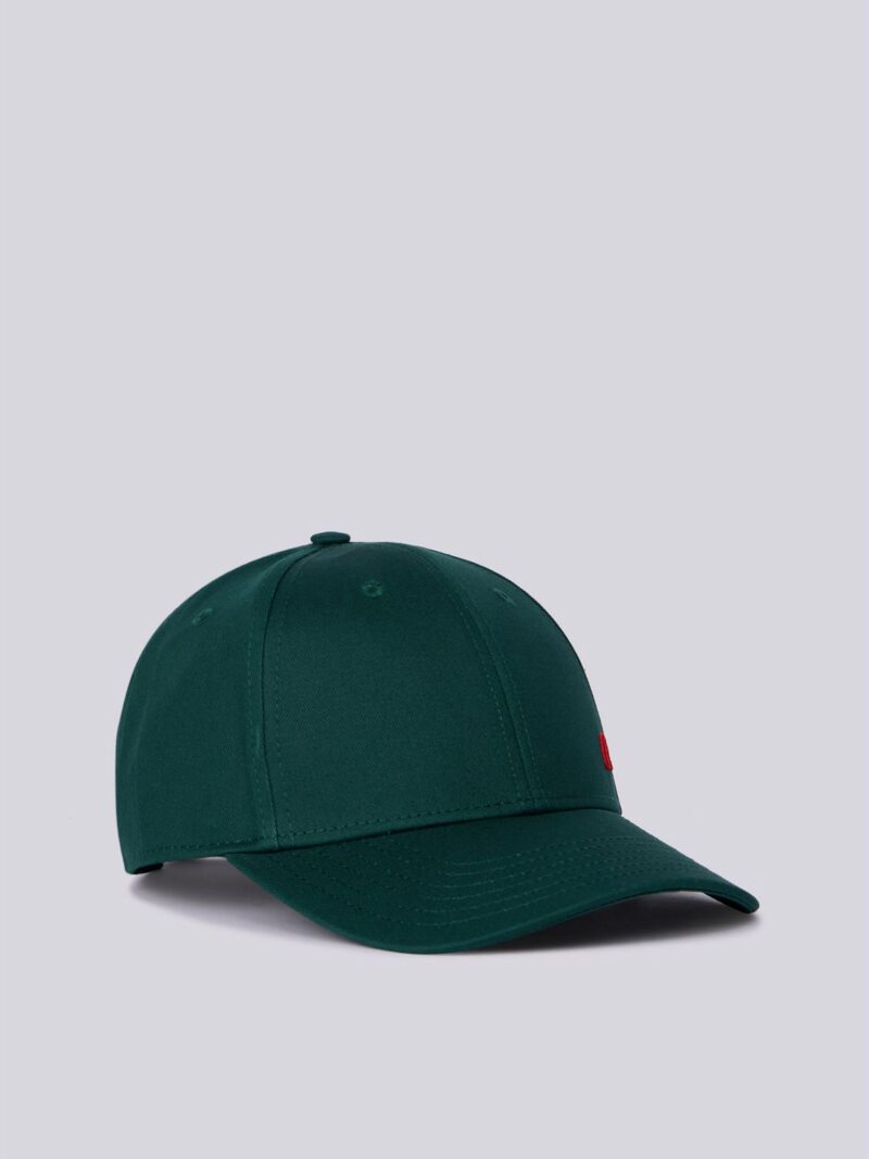 embroidered r bistro green cap