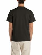 black organic cotton t shirt