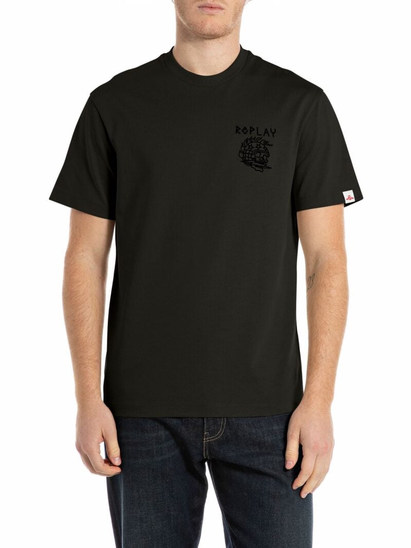 mil green regular fit t shirt