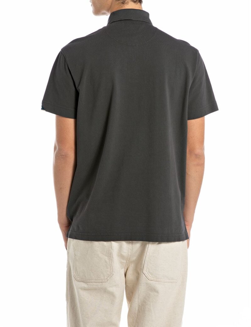 blackboard cotton pique polo