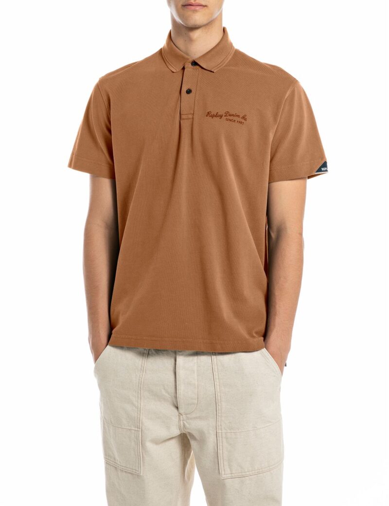 blackboard cotton pique polo