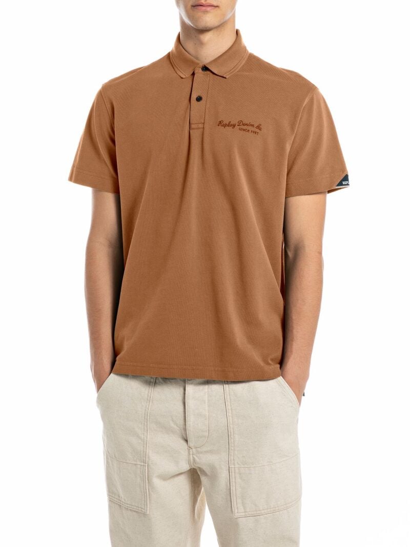 blackboard cotton pique polo