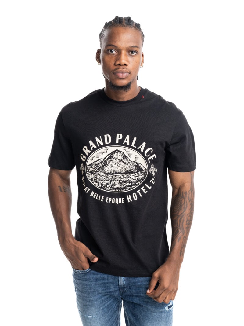 black grand palace t shirt