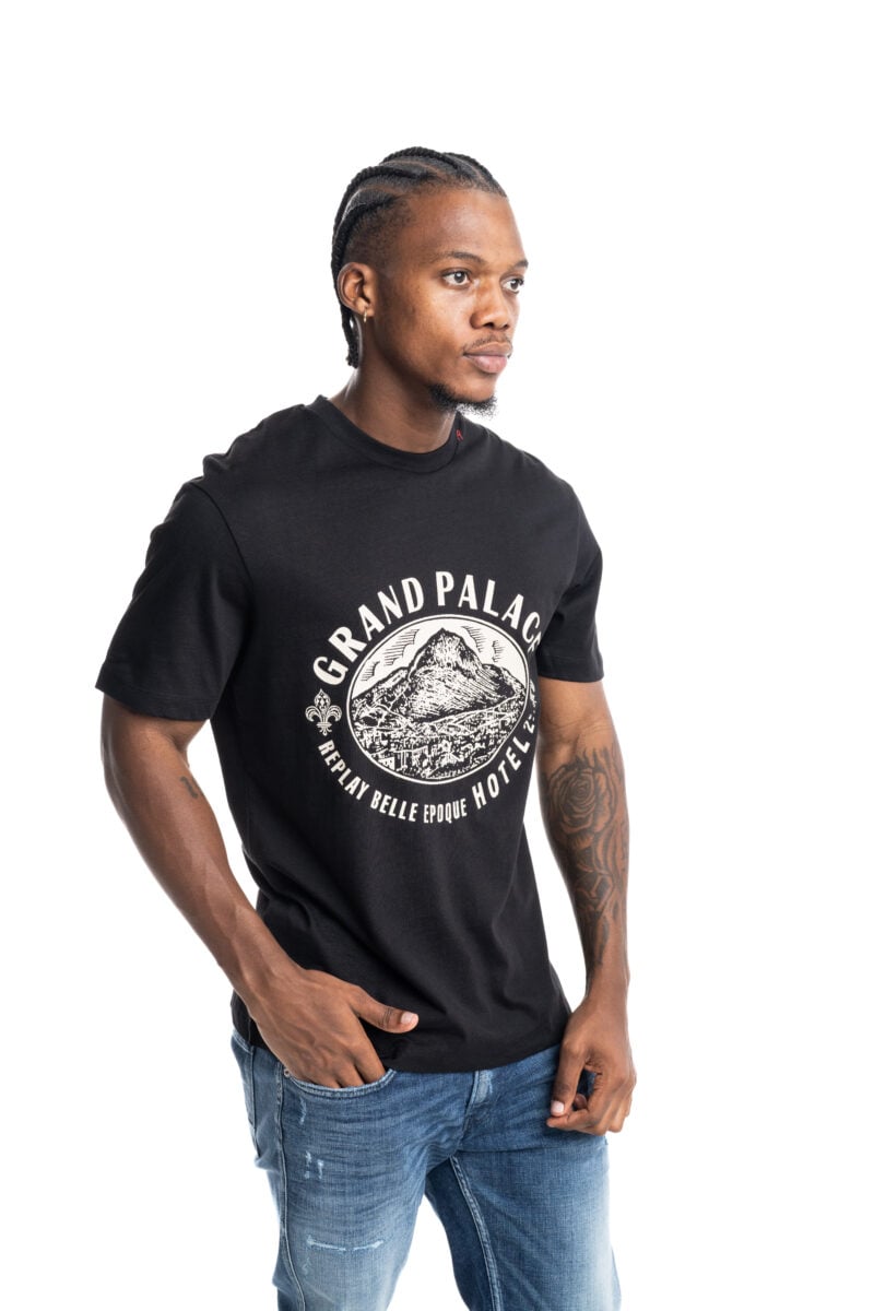 black grand palace t shirt