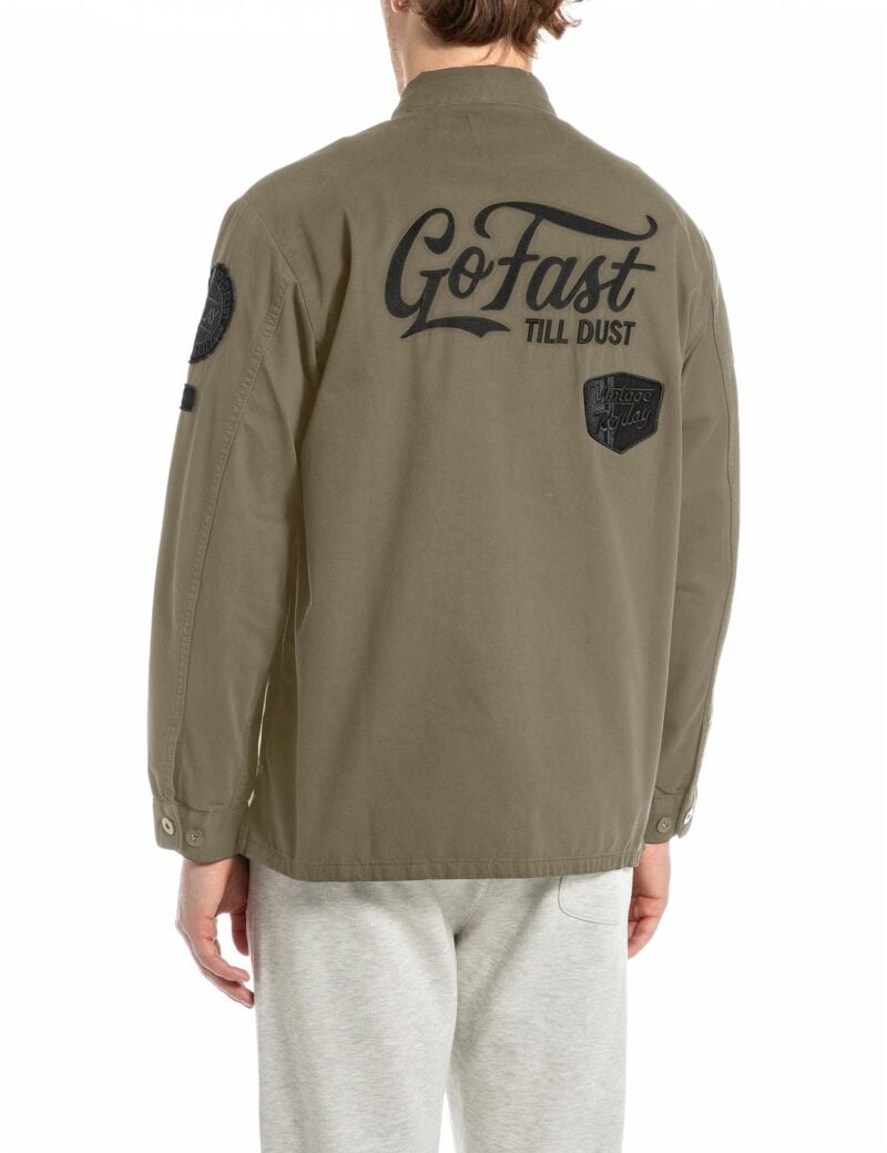 mud cotton twill jacket