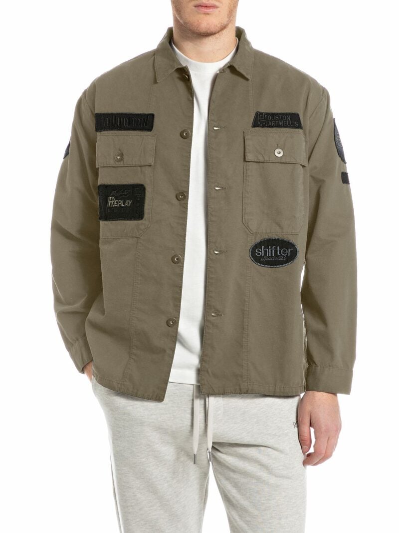 mud cotton twill jacket