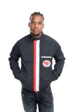 jacket with contrasting details
