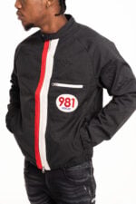 jacket with contrasting details