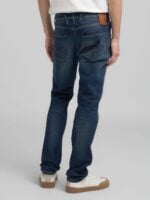 anbass slim fit dark wash hyperflex den