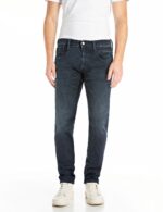 anbass slim fit dark blue denim