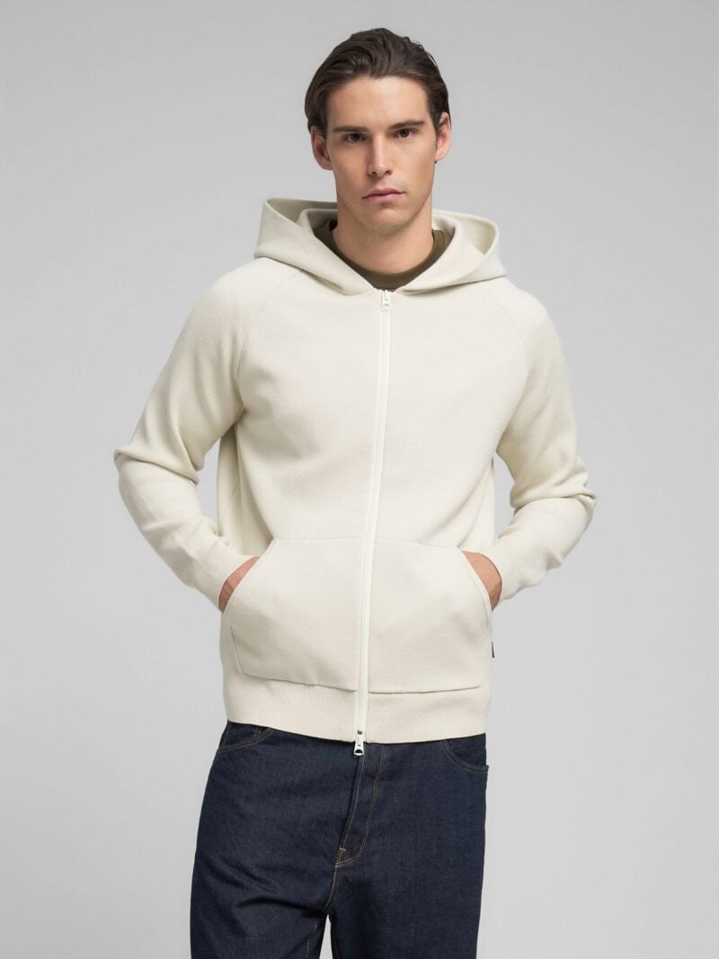 snow white hooded sweatshirt