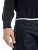 dark blue jeans knit