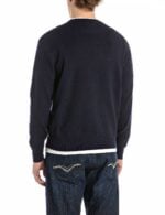dark blue jeans knit