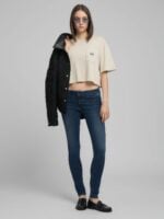 cropped t shirt with pocket