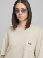 cropped t shirt with pocket