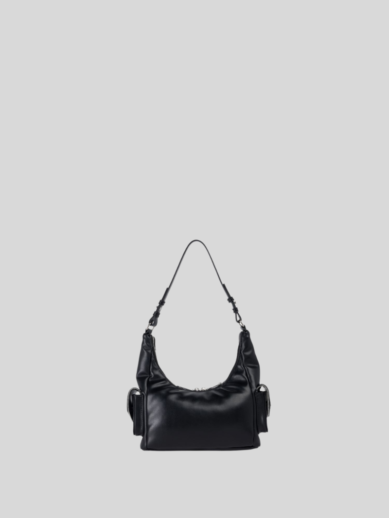 pocketed hobo shoulder bag