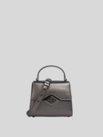 gun metal satchel