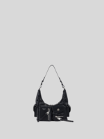pocketed hobo shoulder bag