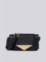 crossbody bag with diamond logo