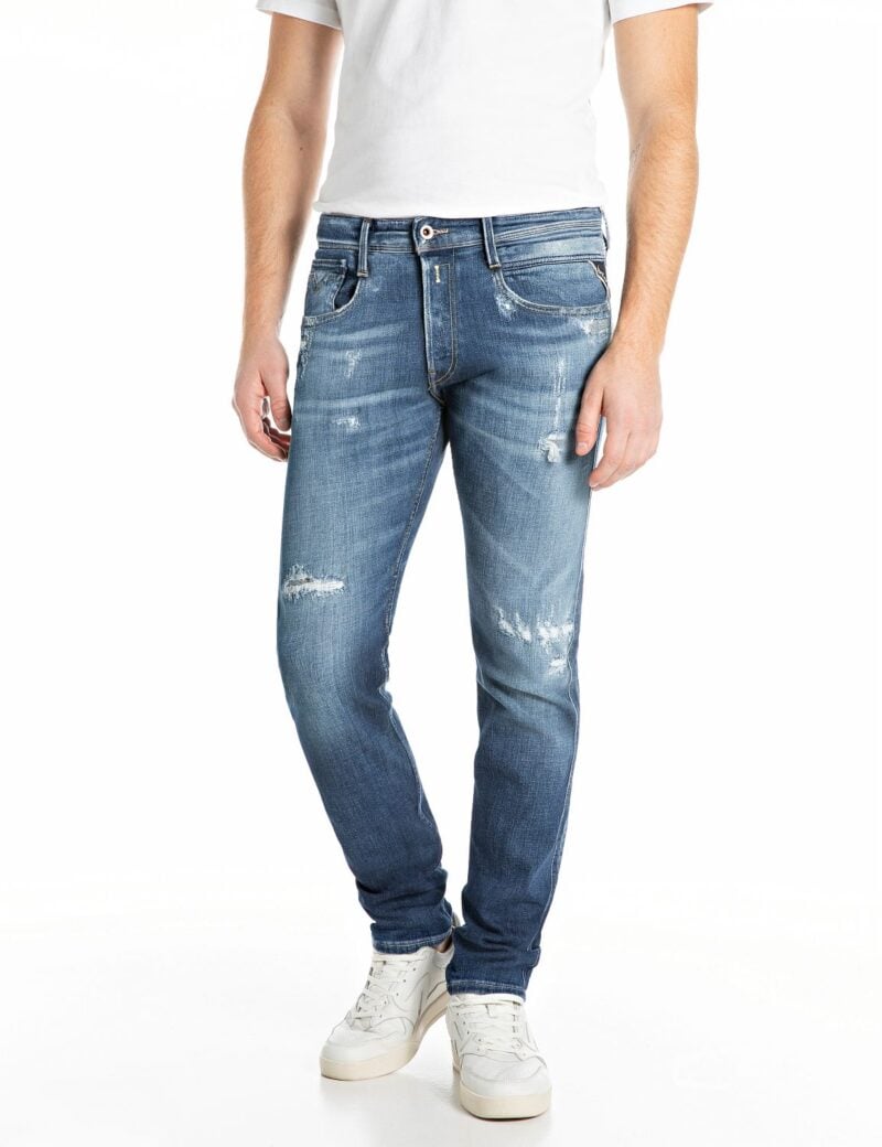 anbass slim fit medium blue denim anbass slim fit medium blue denim
