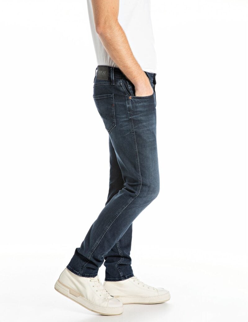 anbass slim fit 11 oz light blue comfort denim (copy)