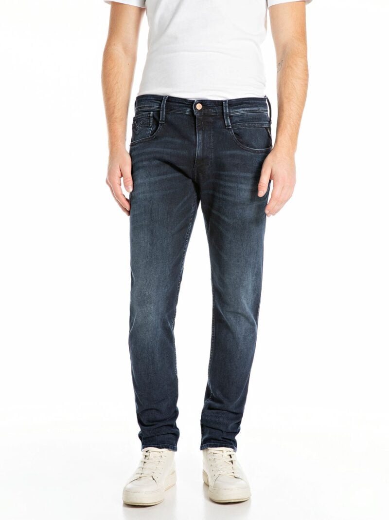 anbass slim fit 11 oz light blue comfort denim (copy)