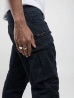 joe comfort cotton twill dark navy trousers