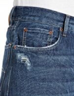 m9zero1 straight fit dark blue denim