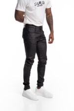 bronny super slim wax coated denim