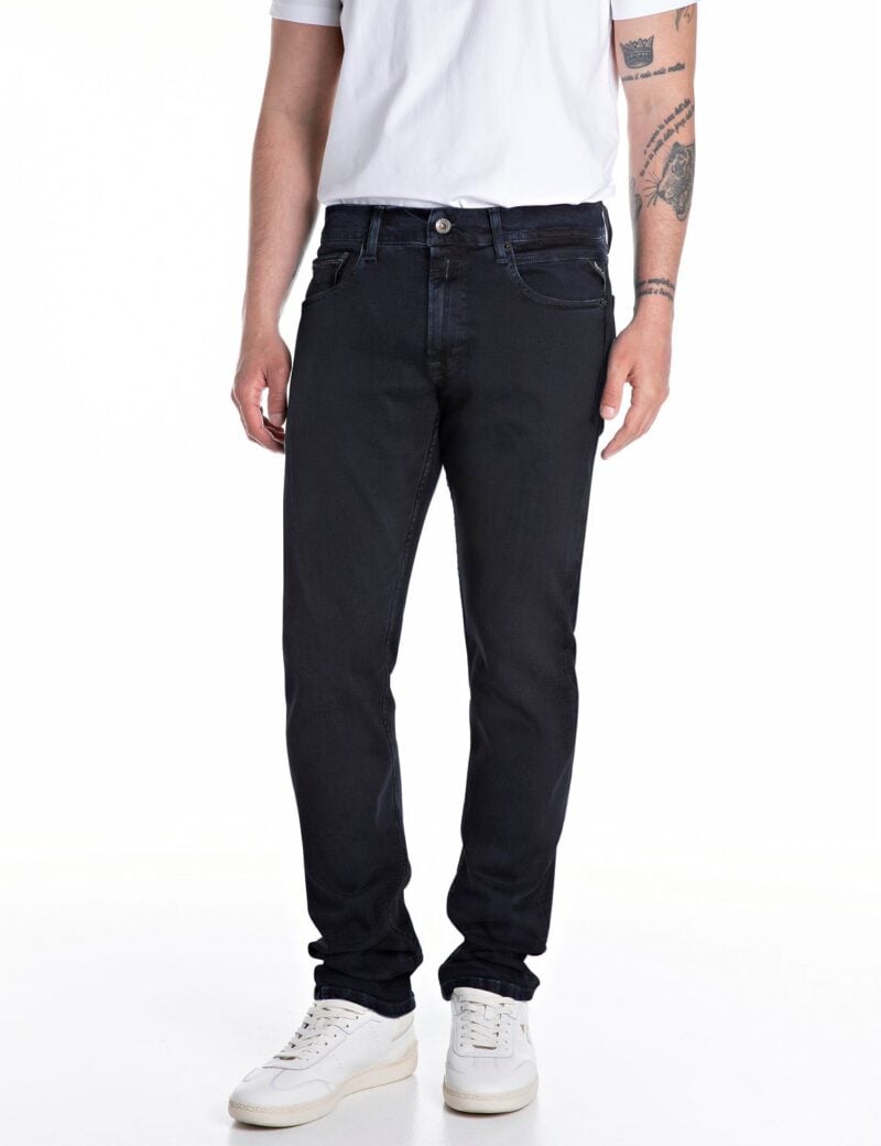 grover straight fit dark blue denim grover straight fit dark blue denim